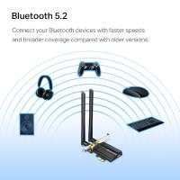 TP-LINK ARCHER TX50E AX3000 WI-FI 6 BLUETOOTH 5.0 PCIe ADAPTOR
